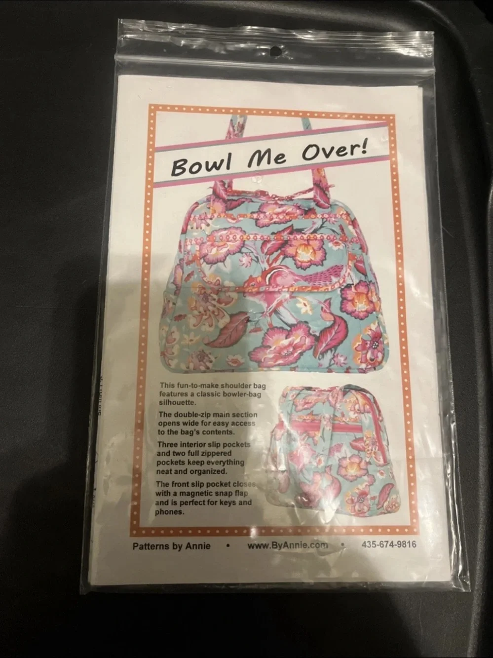 By Annie Bowl Me Over! Sewing Pattern